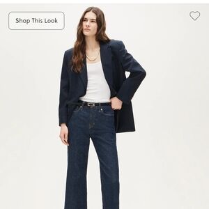 J.Crew '96 Wide Leg Slim Jeans Size 28 With 26 Inseam. Like New, Gently Worn